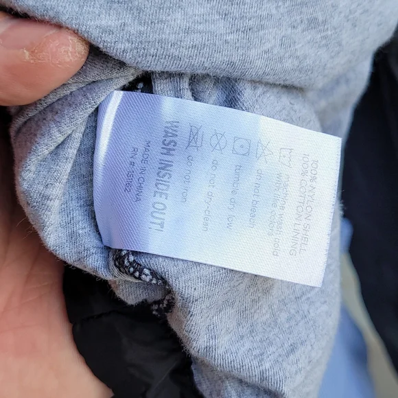 RIPNDIP‎ Black Silver Nylon Hood Mens Sz L Half Zip Pullover Windbreaker Jacket - Picture 11 of 11